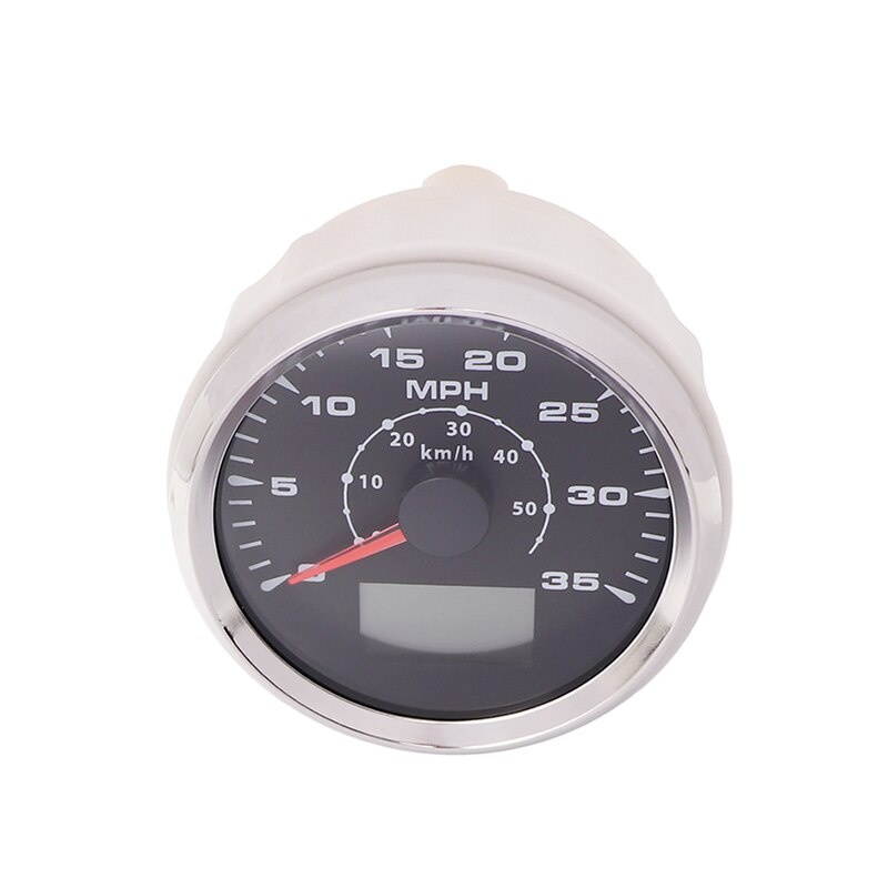 85MM Speedo GPS Speedometer Odometer Boat Speed Meter 0-35 mph with sensor for Yacht water-proof 8 color Backlight
