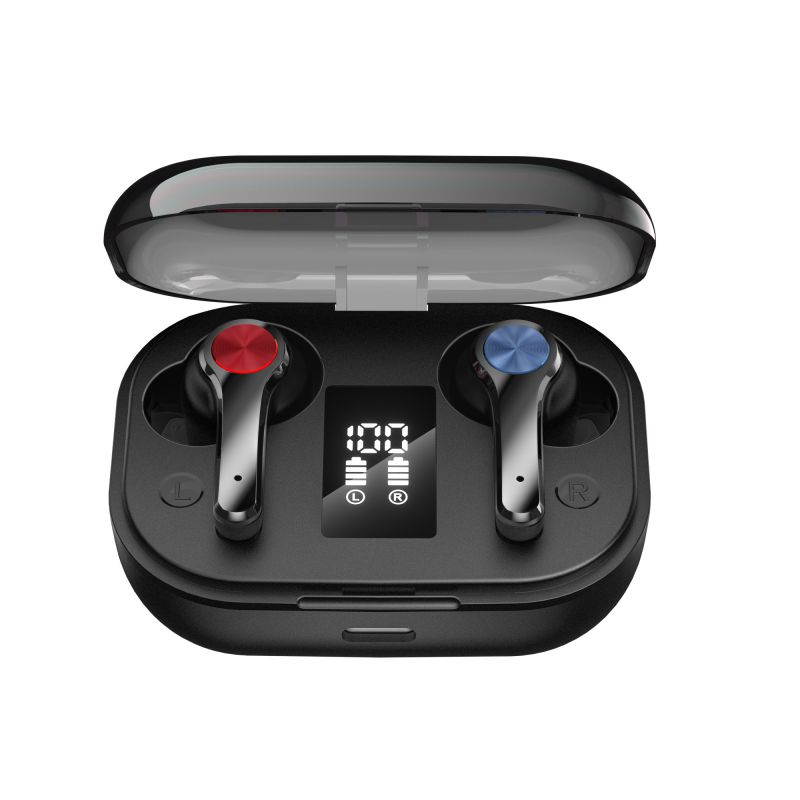 Wireless Earbuds, Nurbenn TWS Bluetooth 5.0 Headphones True Wireless Ear Buds IPX7 Waterproof Dual Built-in Mic Earphones with 4000mAh Charging Case for 120H Extended Playtime