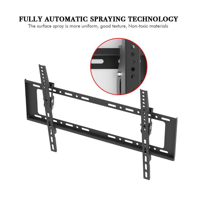 LEADZM Tilt TV Wall Mount Low Profile, Tilting TV Mount Bracket for Most 32-70" Flat Screen LED, LCD, OLED, 4K TVs, TV Bracket VESA 600x400mm Weight Capacity Up to 110lbs, Space Saving