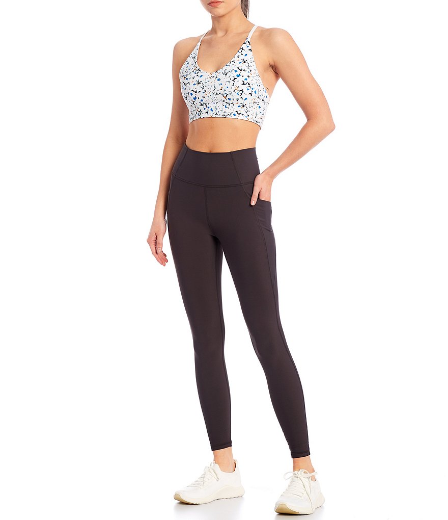 Kinesis High Rise Moisture Wicking Ankle Leggings