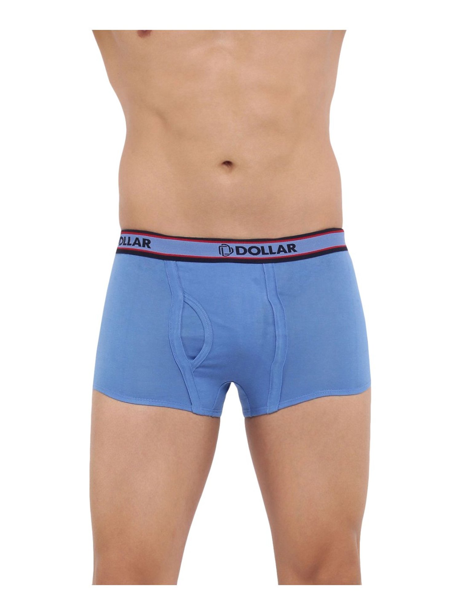 Dollar Bigboss Assorted Color Cotton Trunks (Pack Of 3)