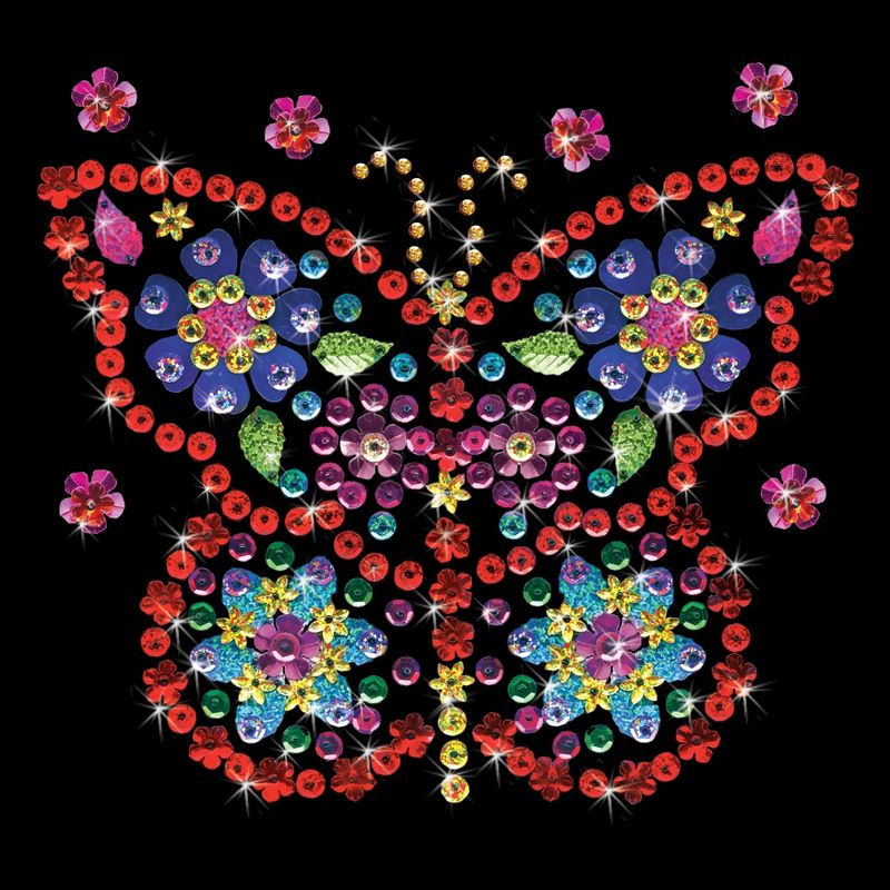 Design Works/Zendazzle Stamped Needleart Kit 10"X10"-Butterfly