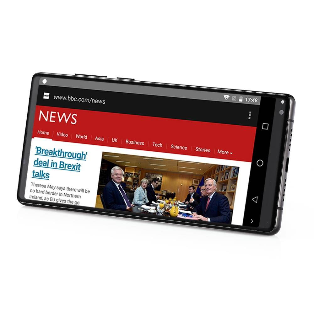 Unlocked Cell Phone Oukitel MIX 2 4G Phablet Android 7.0 5.99 inch MTK6757V Octa Core 2.39GHz 6GB RAM 64GB ROM 16.0MP + 0.3MP Rear Camera Touch Sensor