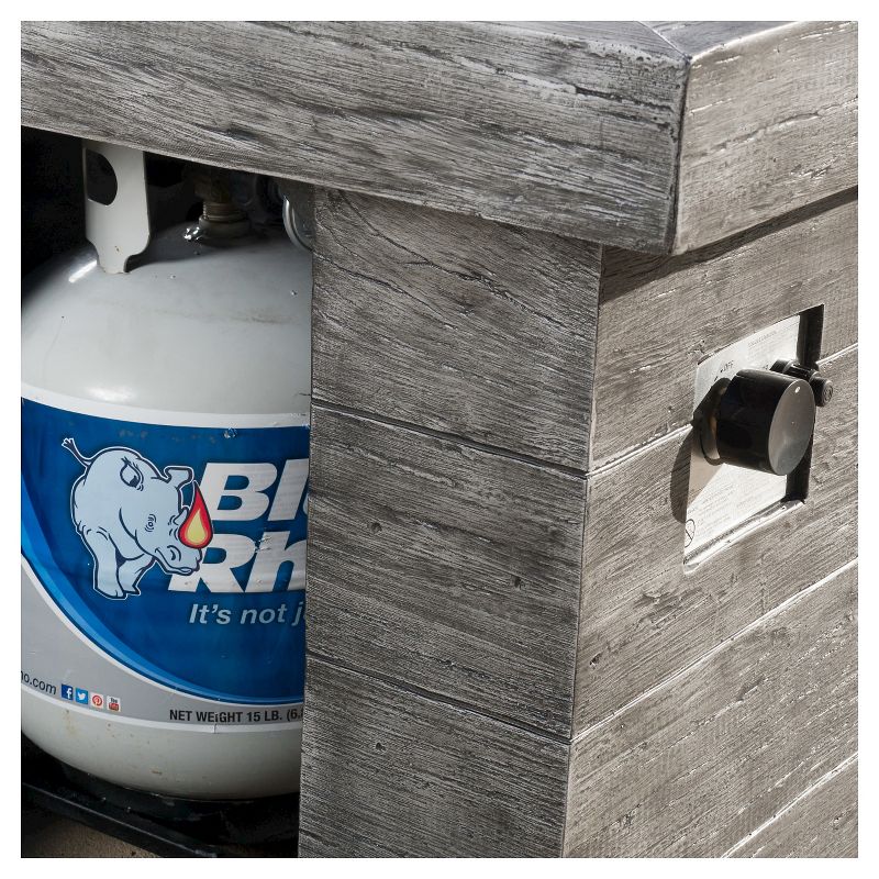 DeckMate 30371 Avondale Outdoor Backyard Patio Portable Steel Fire Bowl Fire Pit, Antiqued Copper Finish