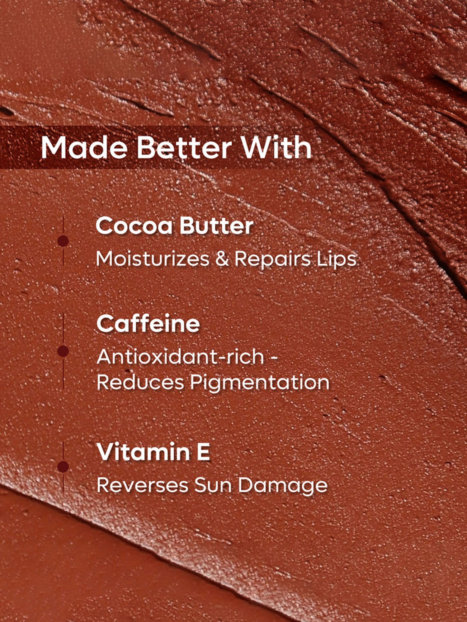 mCaffeine Cocoa Kiss Creamy Matte Lipstick Mocha Muse - 4.2 gm