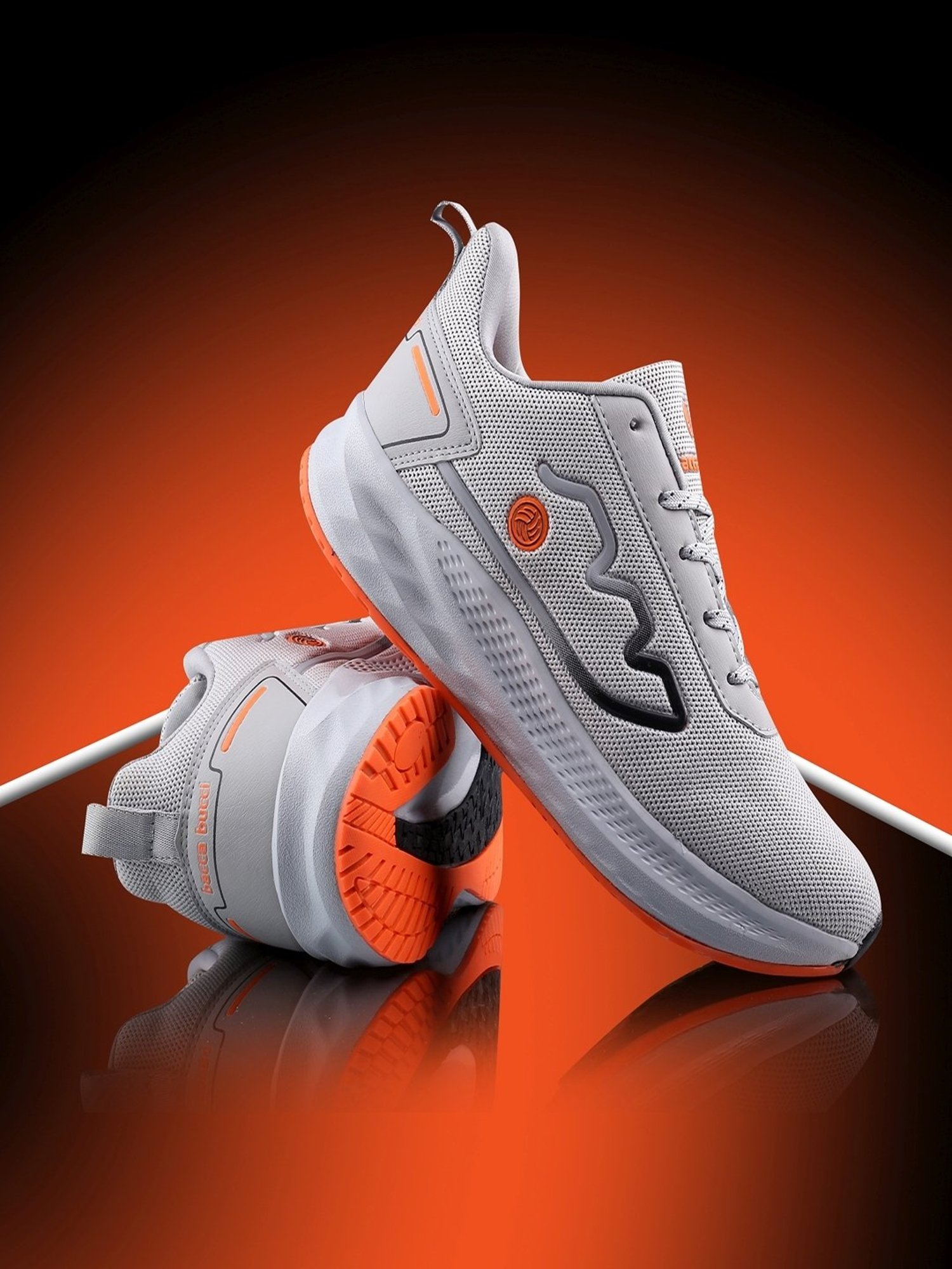 Bacca Bucci Men's ESSENTIAL Grey Running Shoes