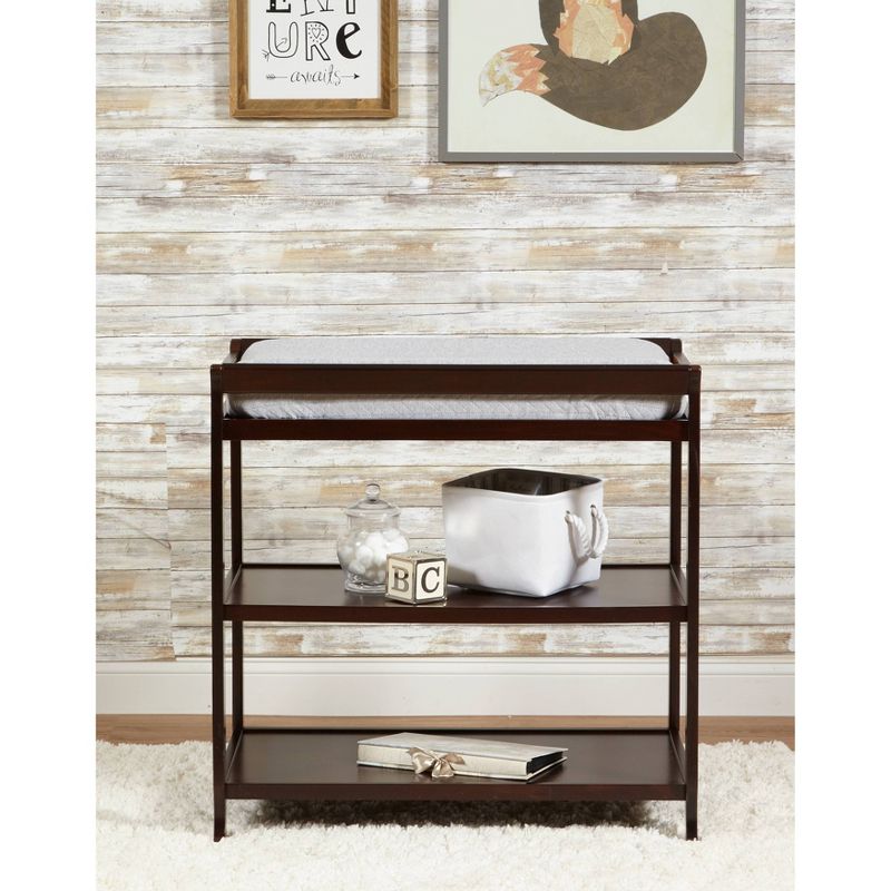 Suite Bebe Riley Lifetime Changing Table - Espresso