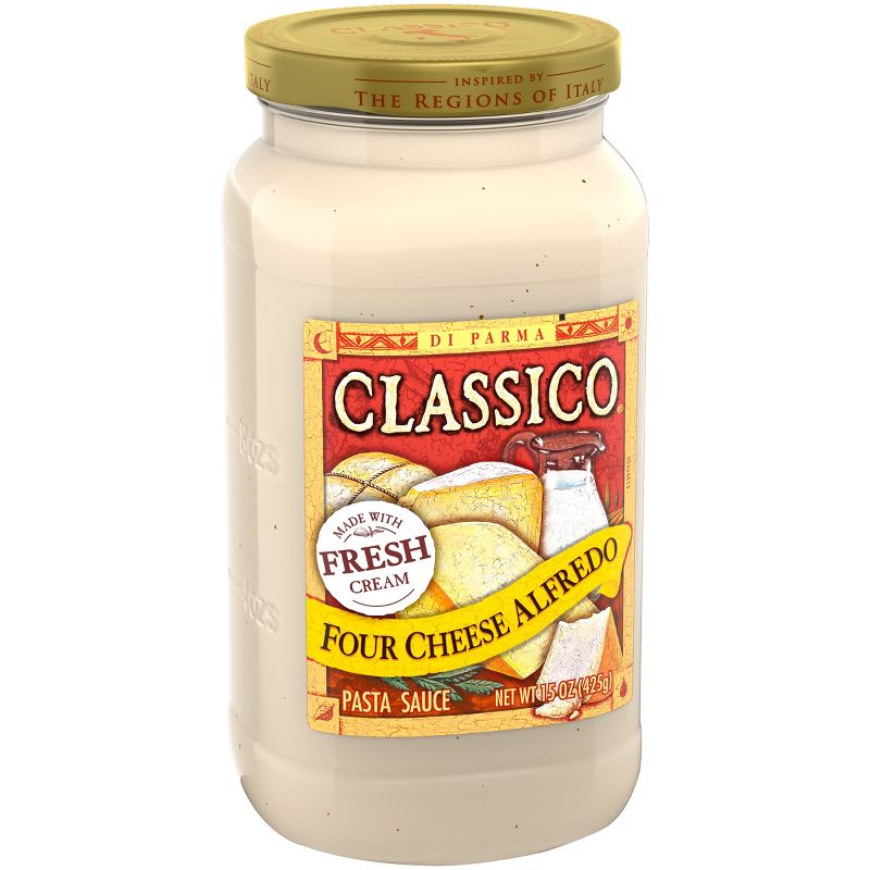 Classico Four Cheese Alfredo Pasta Sauce - 15oz