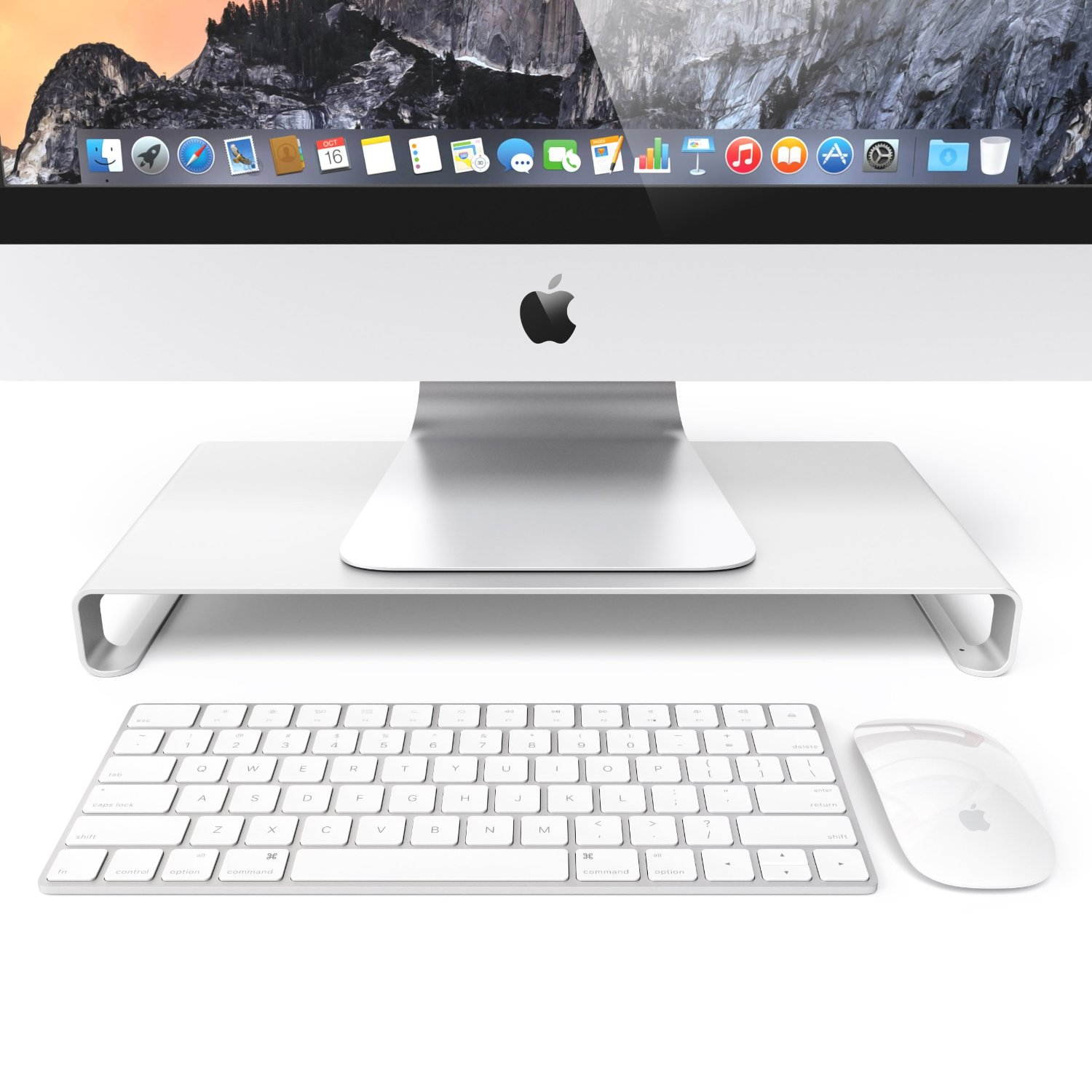 Satechi Aluminum Monitor Stand (Silver)