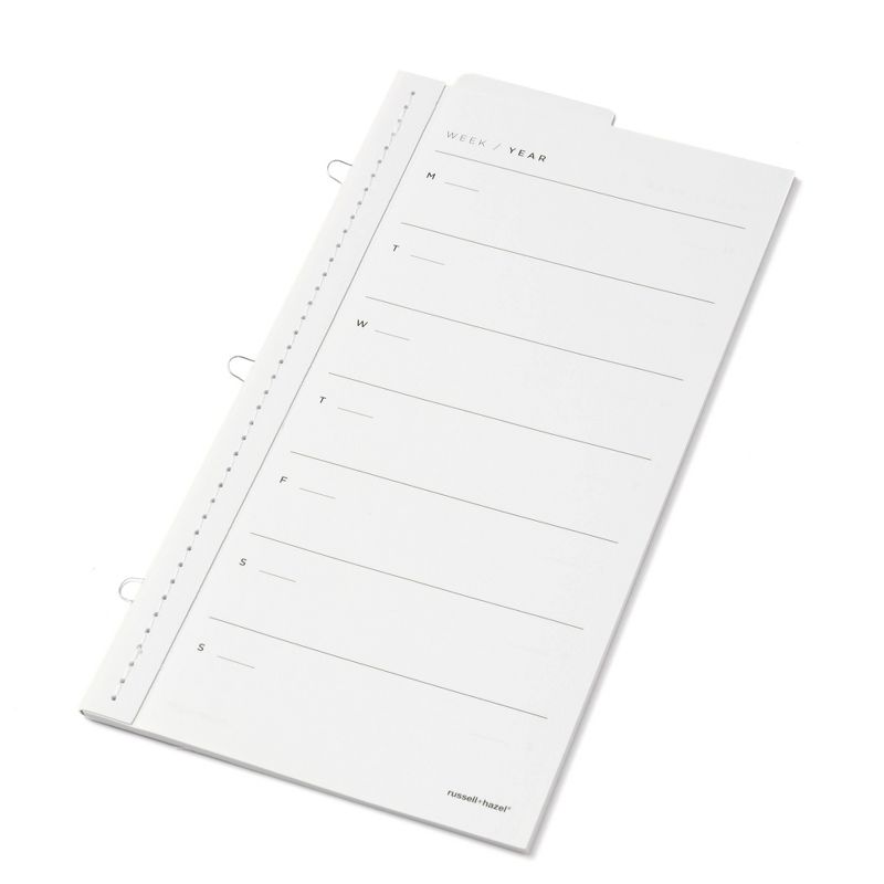 Russell+Hazel Mini Loop To Do Binder Insert