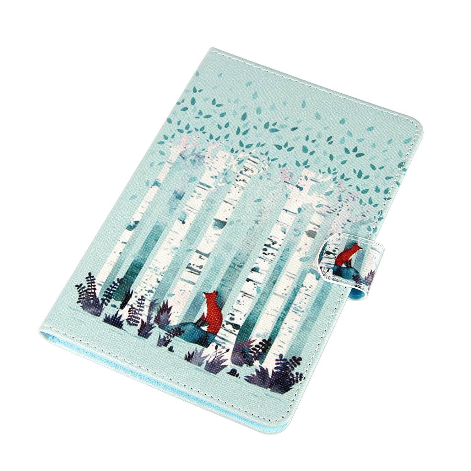 iPad Mini Case REASUN Cover Perfect Smart Auto Wake/Sleep Stand Case [Magnet Closure] Flip Folio Cards Slots Wallet Case For iPad Mini 1/2/3 (Fox)