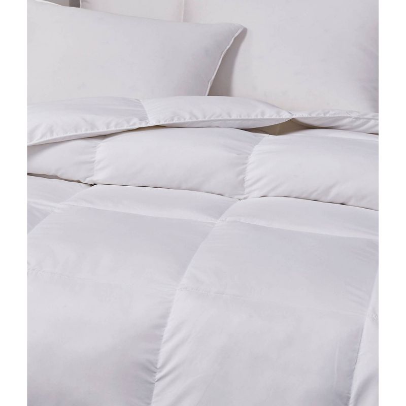 Microfiber Down Comforter (King) White - Kathy Ireland