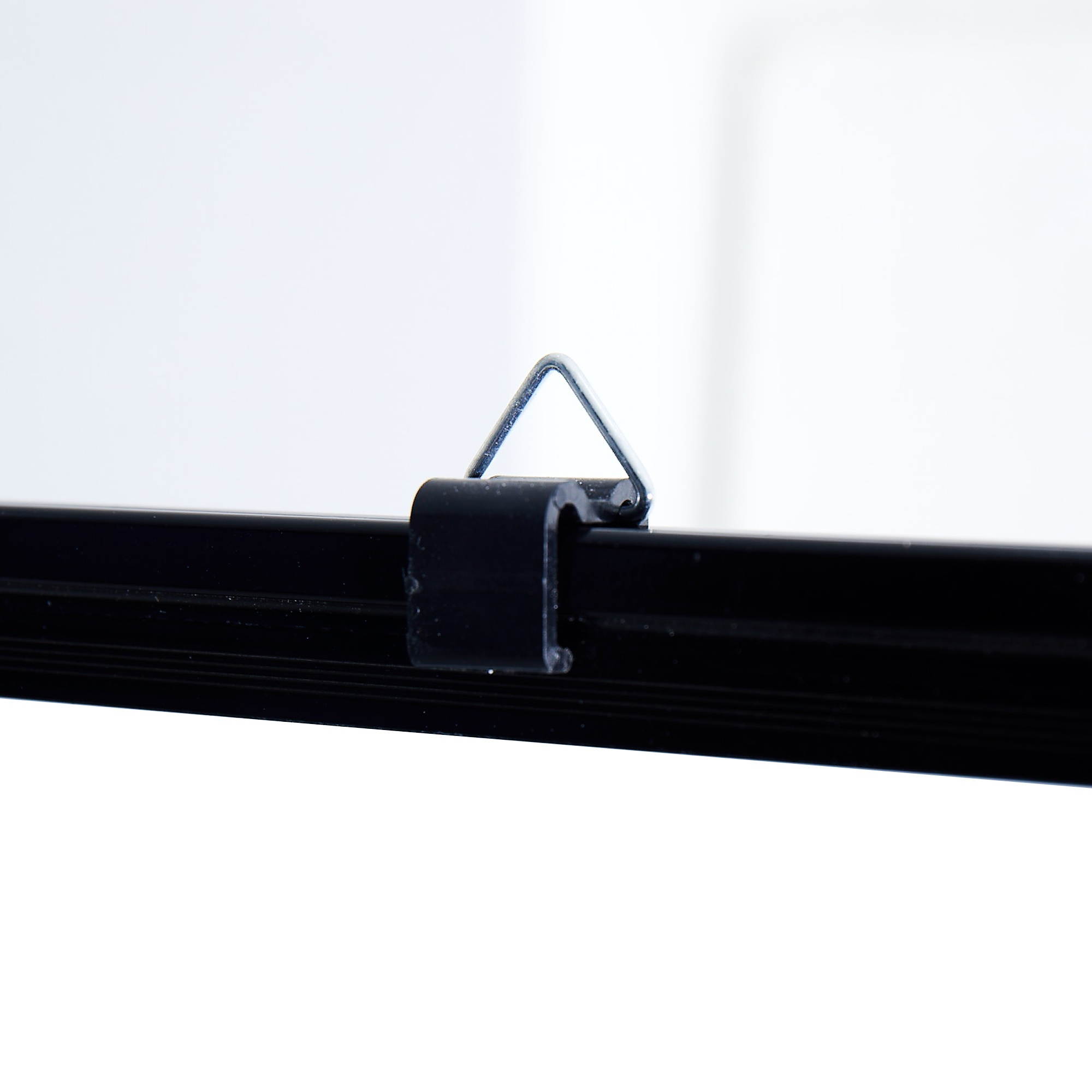 Contempo Magnetic 8.5" x 11" Dry Erase Board, White Frame, Magnet and Marker Included