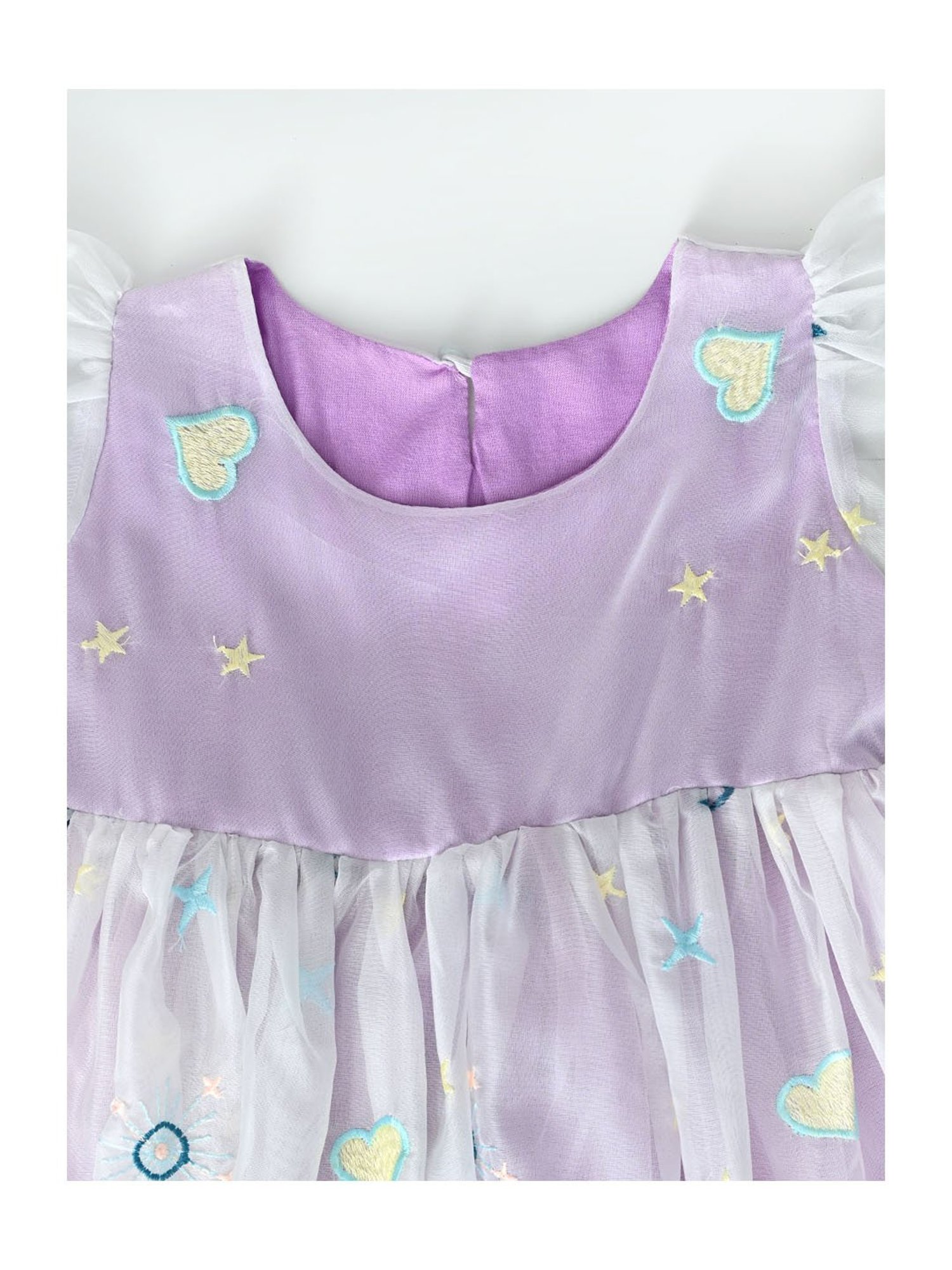 Pink Chick Kids Navy Solid Party Gowns