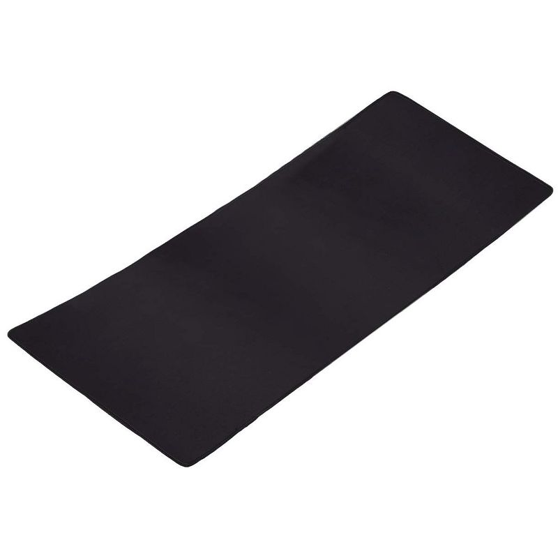 Extended Mouse Pad Large Desk Pad Mouse Pad Non-Slip and Water Resistant Surface, Black, 35 x 15.8 Inches