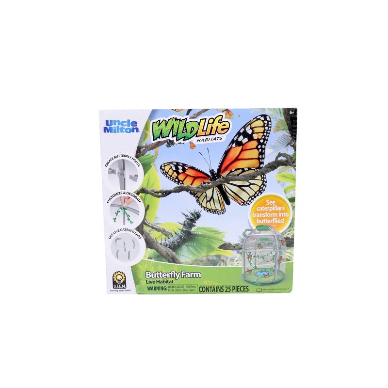 Uncle Milton Butterfly Farm Live Habitat