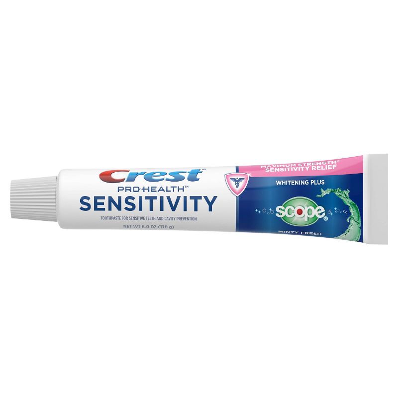 Crest Pro-Health Sensitivity Whitening Plus Scope Toothpaste - 6oz/2pk