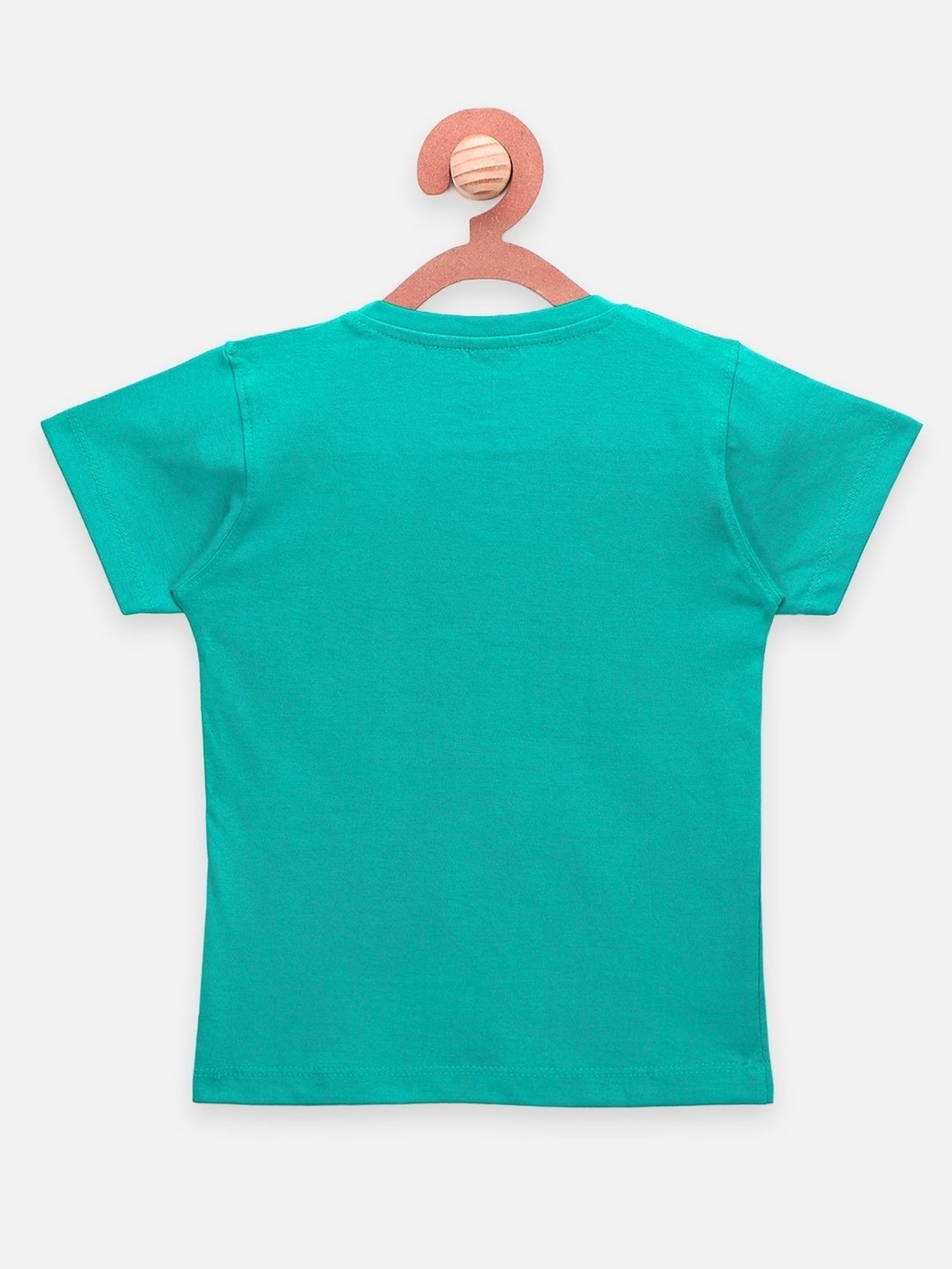 LilPicks Kids Multicolor Cotton Printed T-Shirts (Pack of 2)