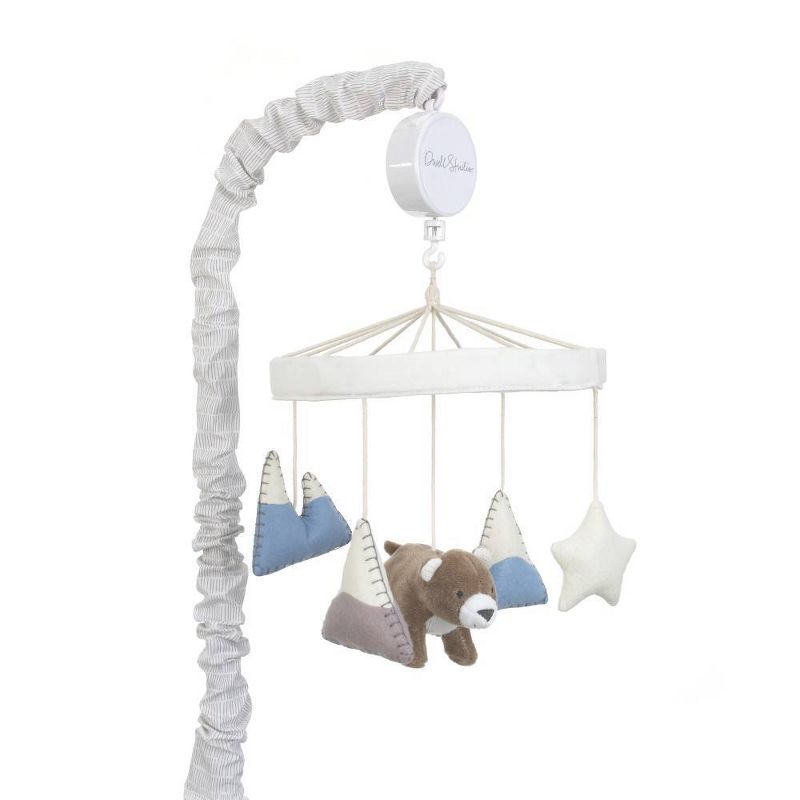 NoJo Dwellstudio Bear Hugs Nursery Crib Musical Mobile - Bear Mountains