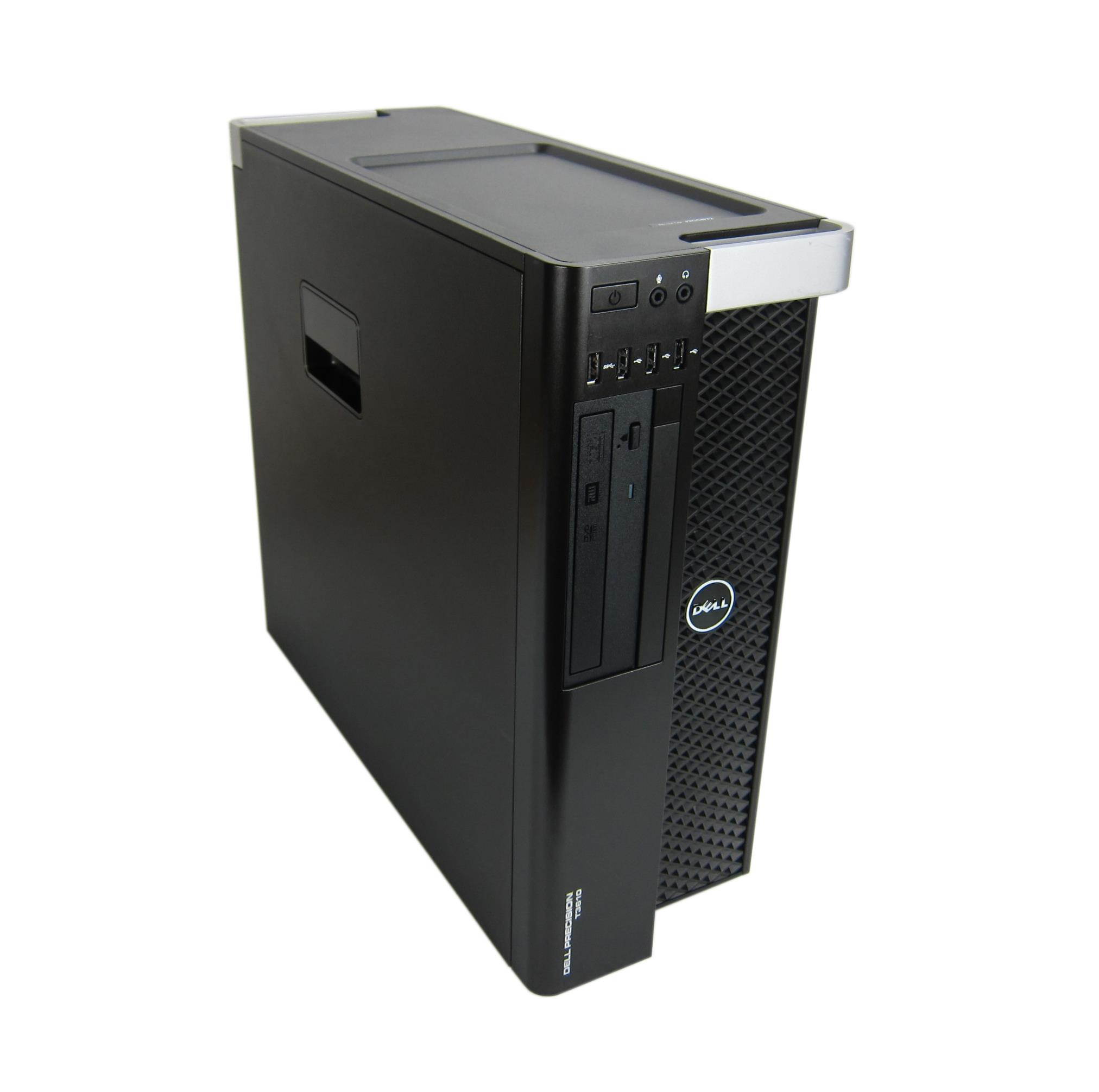 Dell Precision T3610 - E5-1607v2 3.0GHz QC 64GB 600GB 10K H310 K2000 W10Pro