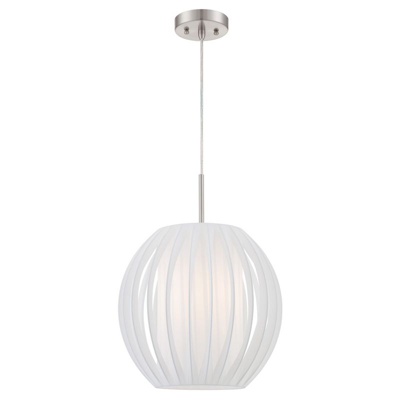 Ceiling Lights Deion Pendant - Polished Steel - Lite Source