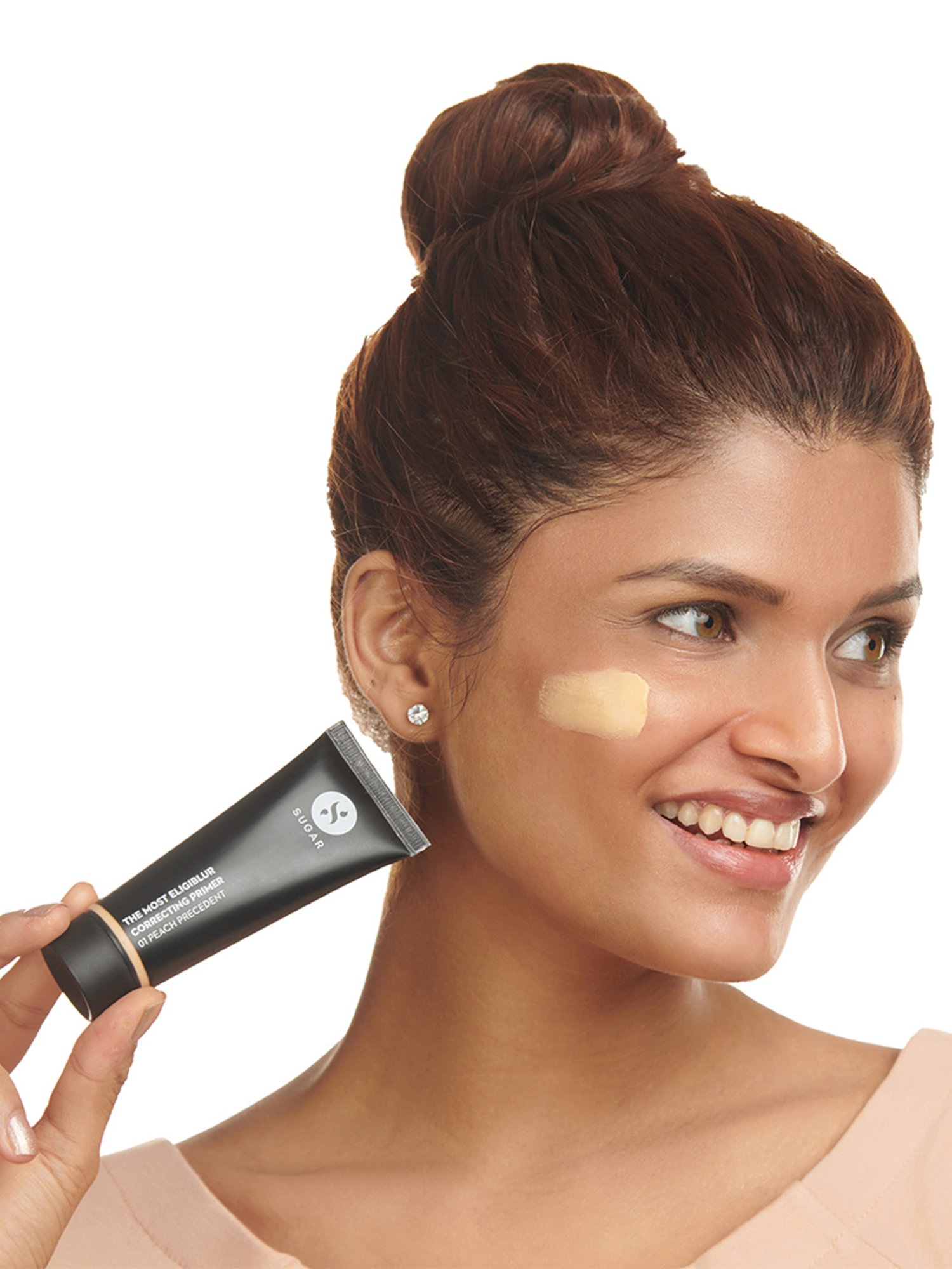 SUGAR Cosmetics The Most Eligiblur Correcting Primer 01 Peach Precedent - 30 gm