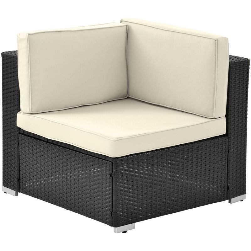 Draper 5pc Sectional Set with Sunbrella - Sage - Leisure Made