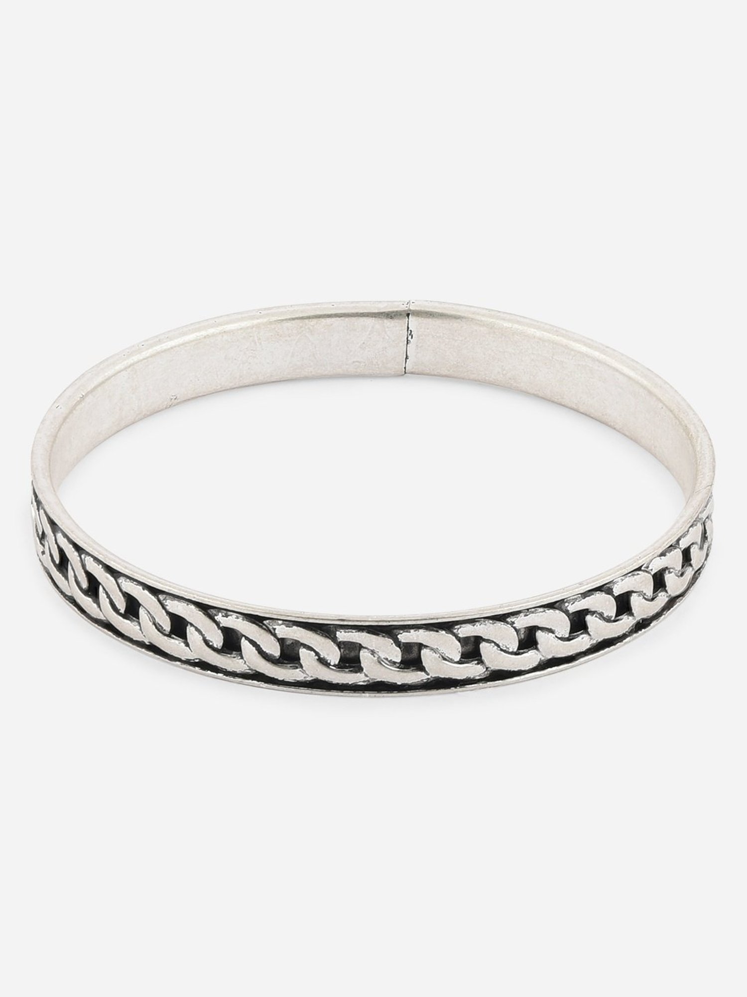 The Bro Code Geometric Shape Black Classic Bracelet for Men