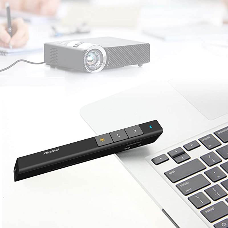Presentation Clicker for Laptop Presentations 300ft  N26 Wireless Presenter Remote PowerPoint Clicker for Presentation Remote Google Slides Clicker