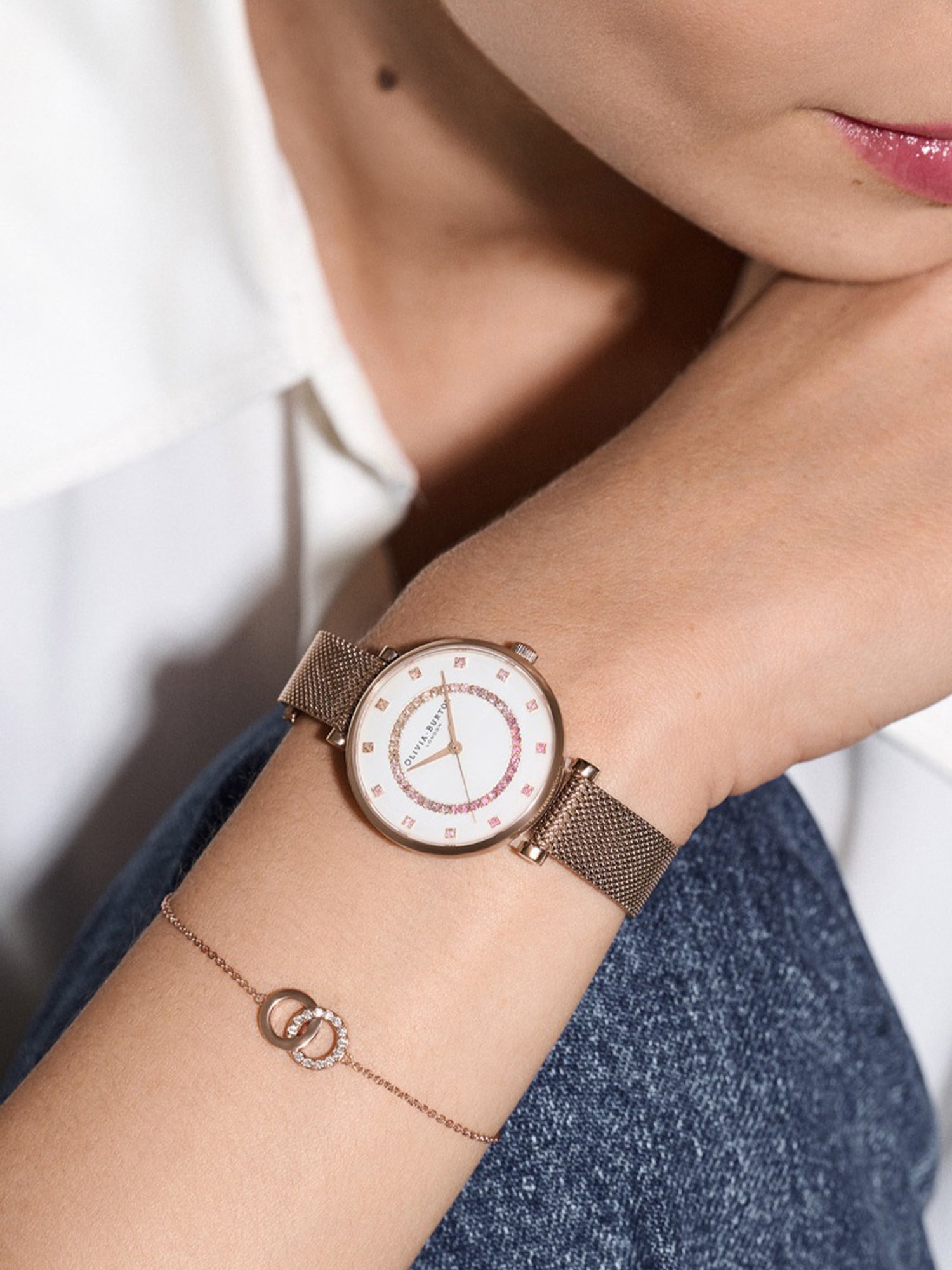 Olivia Burton 24000006 Belgrave Analog Watch for Women