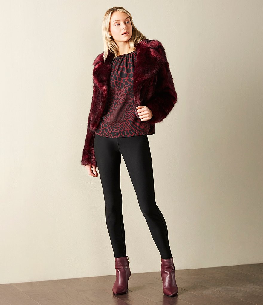 MICHAEL Michael Kors Stretch Knit Twill Leggings