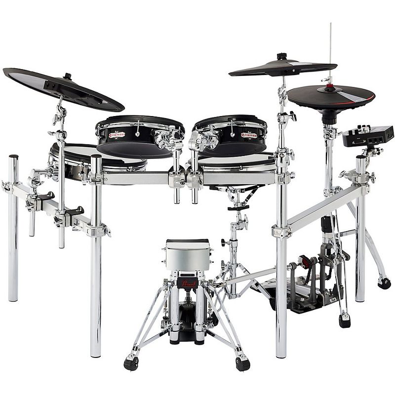Pearl e/MERGE e/TRADITIONAL Electronic Drum Set Powered by KORG Jet Black