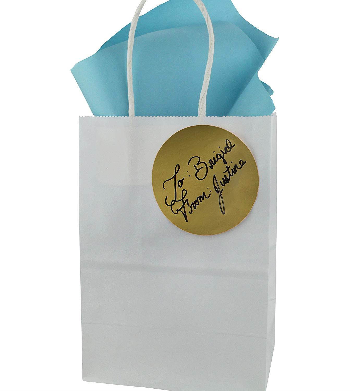 ChromaLabel 3 Inch Color-Code Dot Labels | 500/Roll (Metallic Gold)