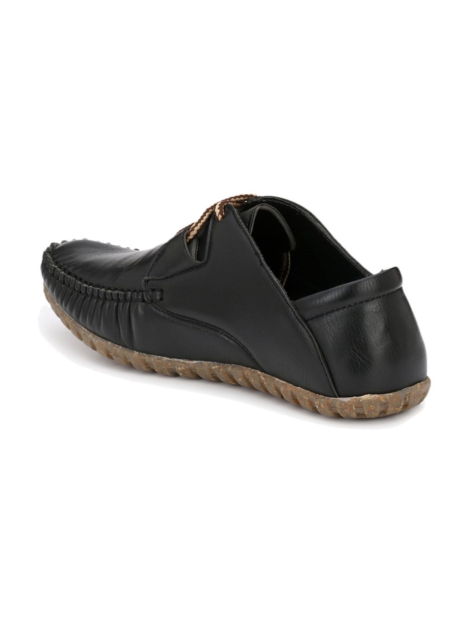 El Paso Black Casual Shoes