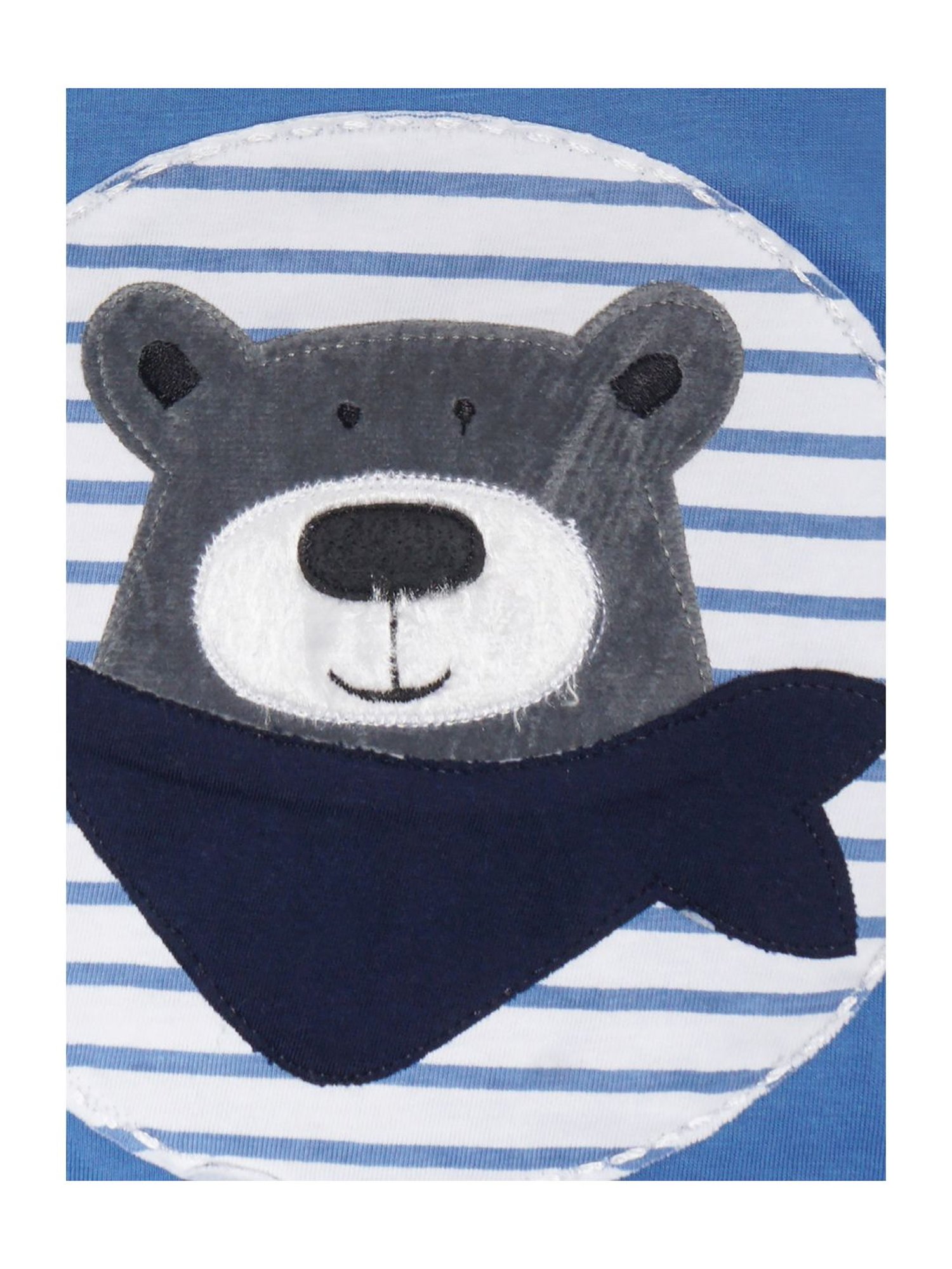 Juniors by Lifestyle Kids Mid Blue Cotton Casual Coordinate Set