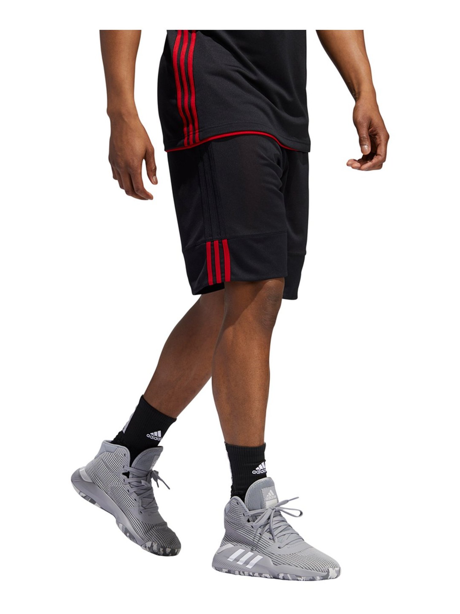 Reebok Black Regular Fit Sports Shorts