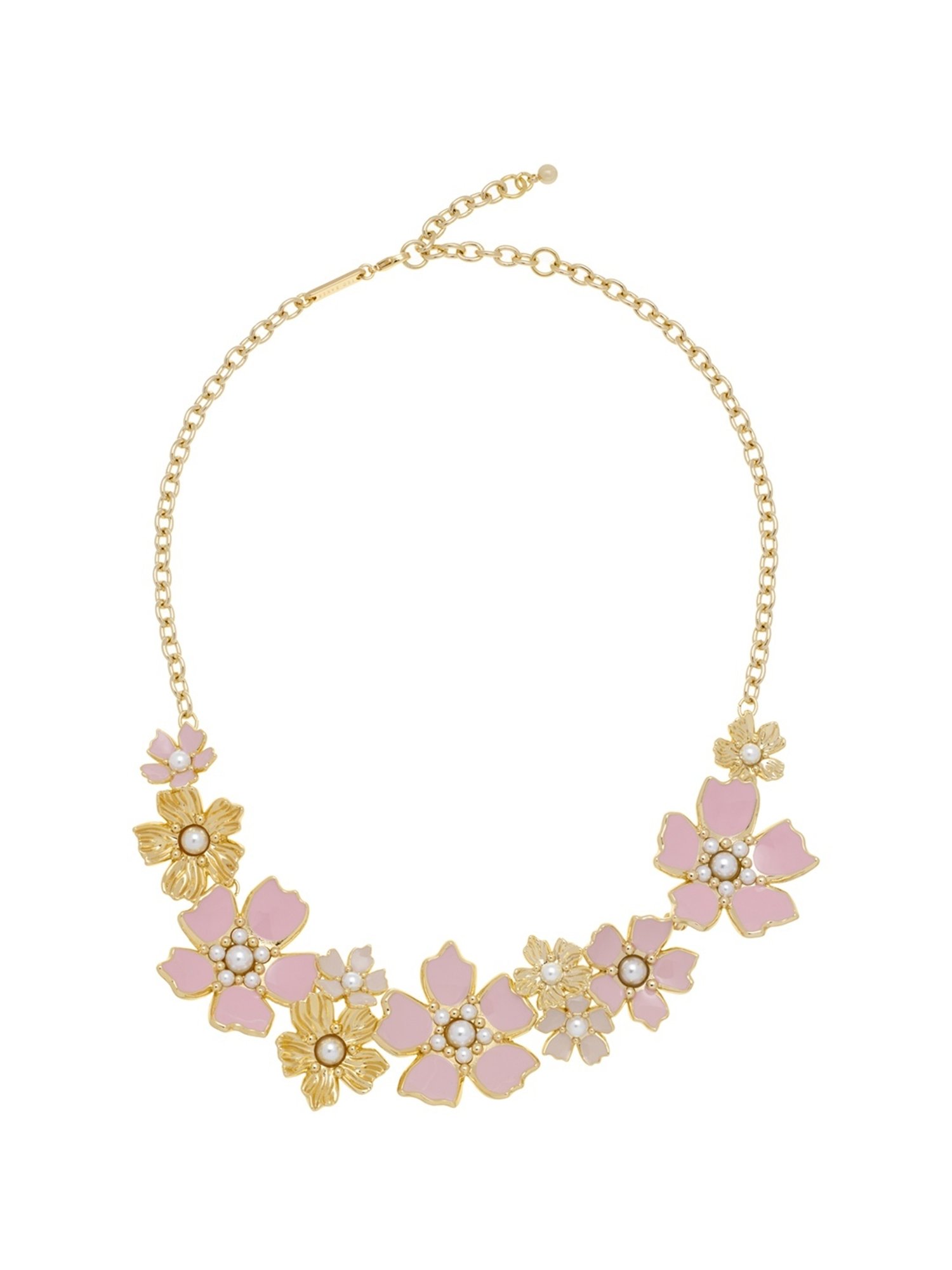 Ted Bekar Petarla Flower Statement Necklace