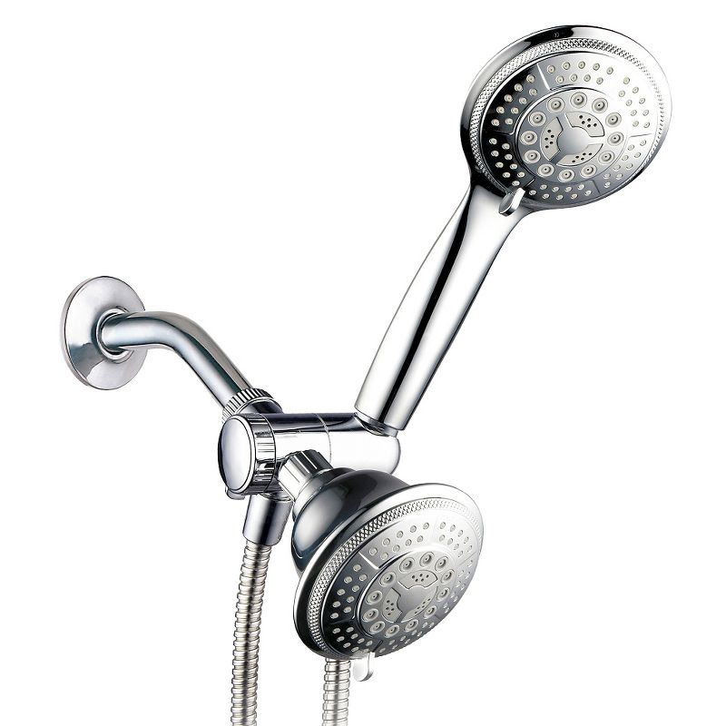 Aqua Dance 3 Way Combo Showerhead Chrome - HoteSpa