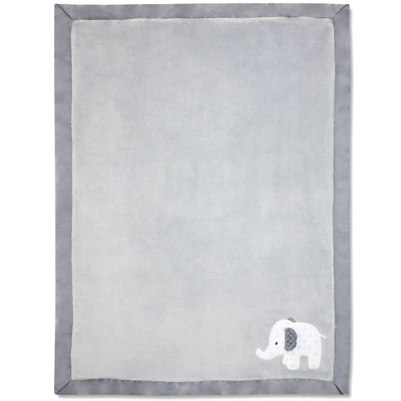 Wendy Bellissimo Elephant 2 Ply Plush Blanket