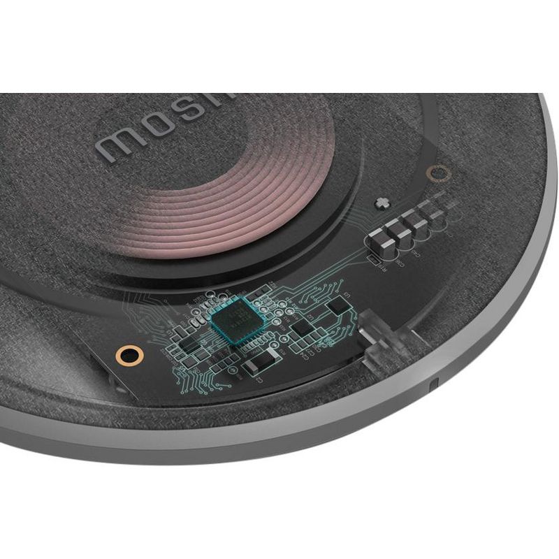 Moshi Otto Q Wireless Charging Pad - 5 V DC Input - Input connectors: USB