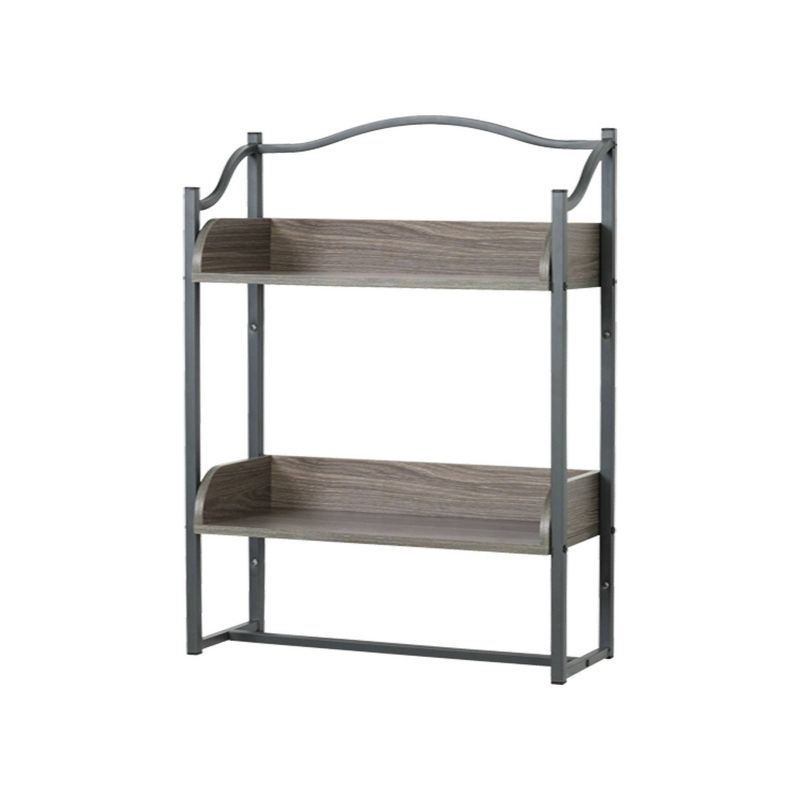 Bathroom Decorative Shelf Gray - Zenna Home
