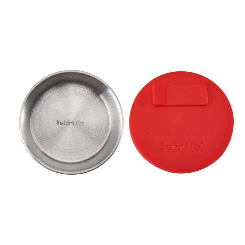 Instant Pot Set of 3 Stainless Steel Small Cups with Lids