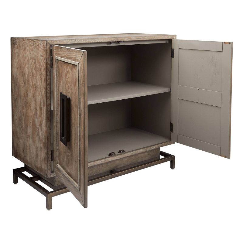 Haven Storage Cabinet Driftwood - OSP Home Furnishings