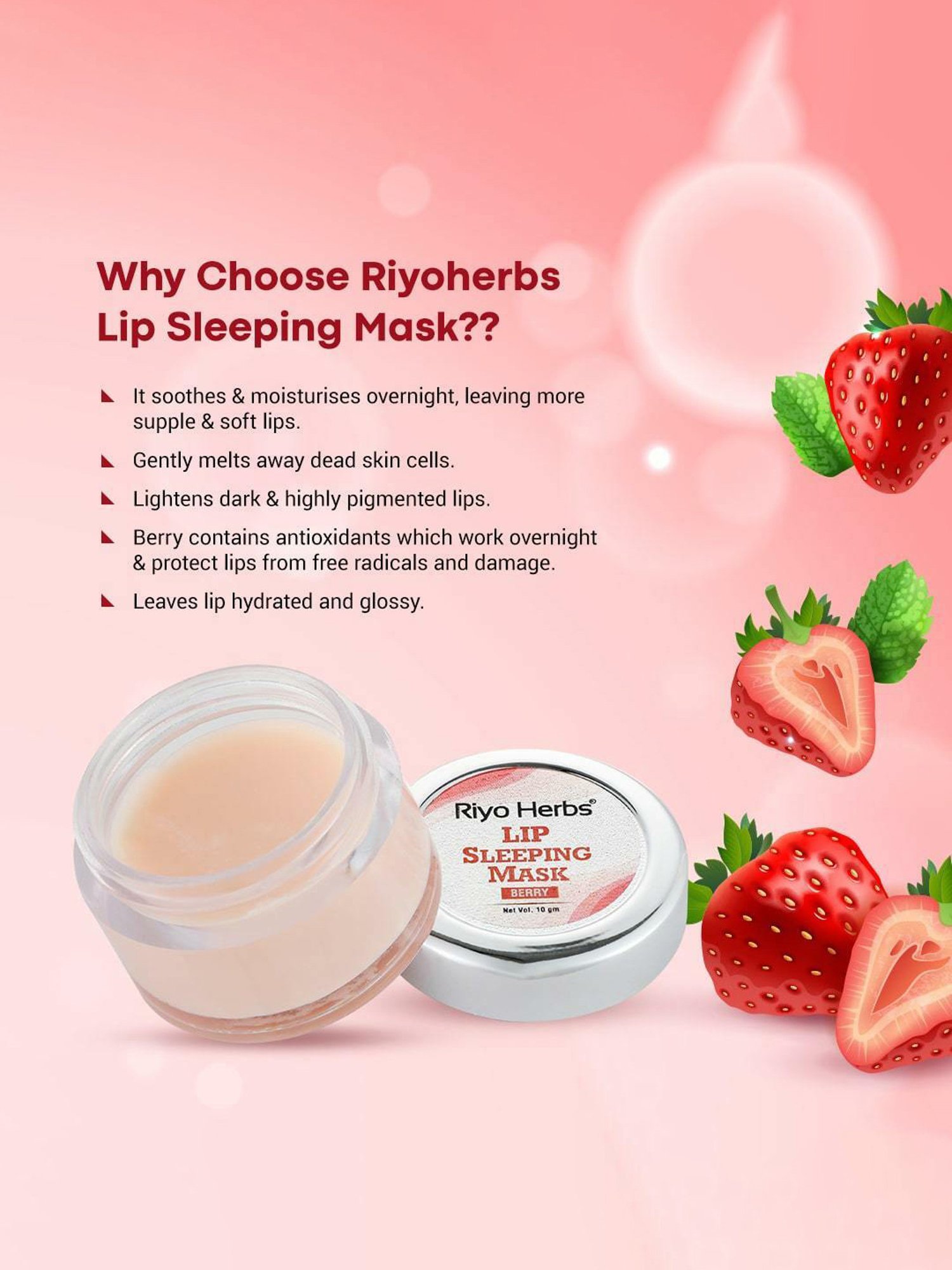 Studiowest Restores & Repairs Lip Mask - 15 gm