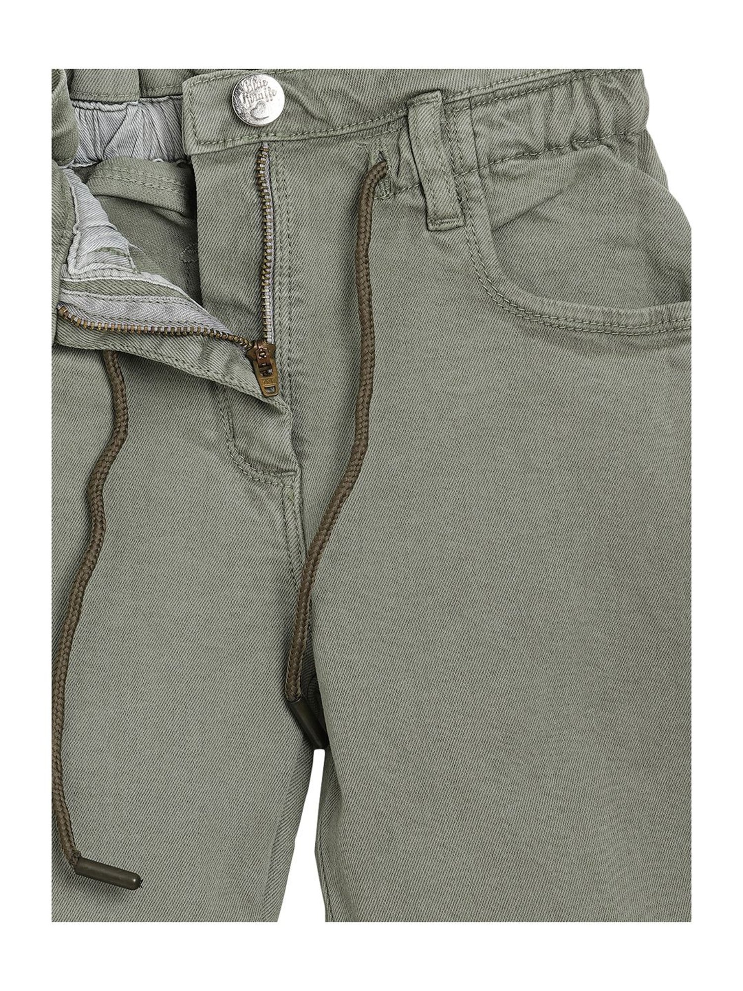 GJ baby Girls Blue Washed Jeans