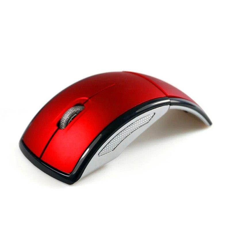 Wireless Mouse 2.4G Computer Mouse Foldable Travel Notebook Mute Mouse Mini Mice USB Nano Receiver for Laptop PC Desktop