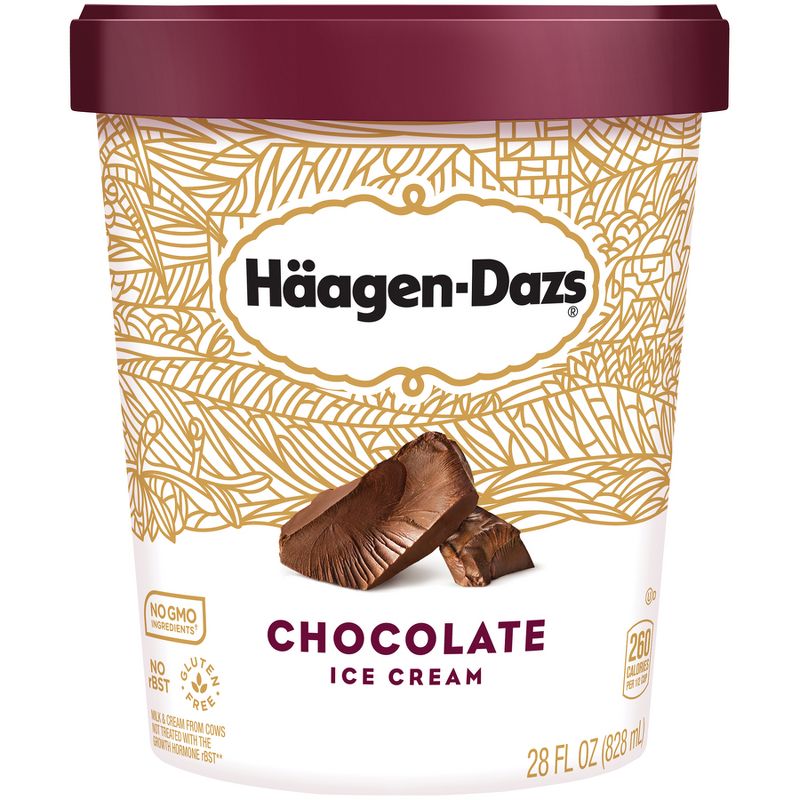 Haagen Dazs Choco Ice Cream - 28oz
