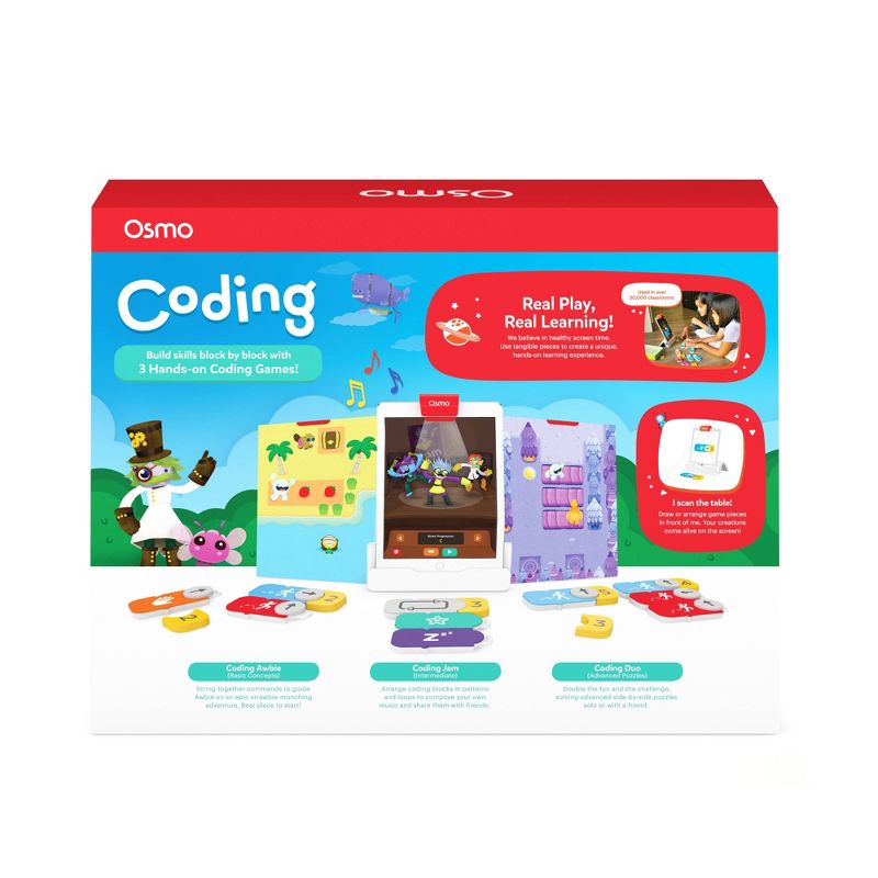 Osmo - Coding Starter Kit for iPad - Ages 5-12 - Coding, STEM