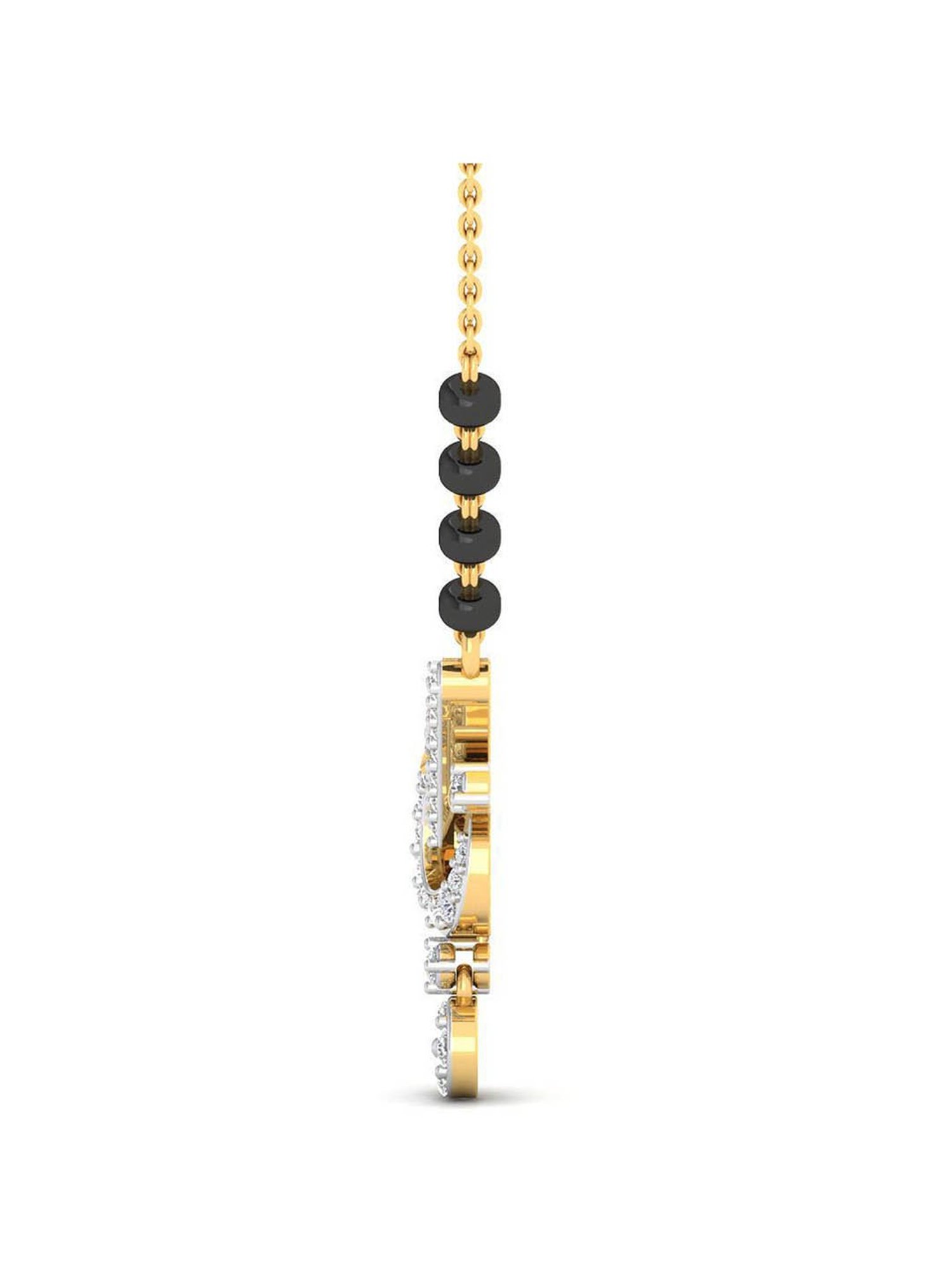 Waman Hari Pethe Jewellers 18k Gold & Diamond Mangalsutra for Women