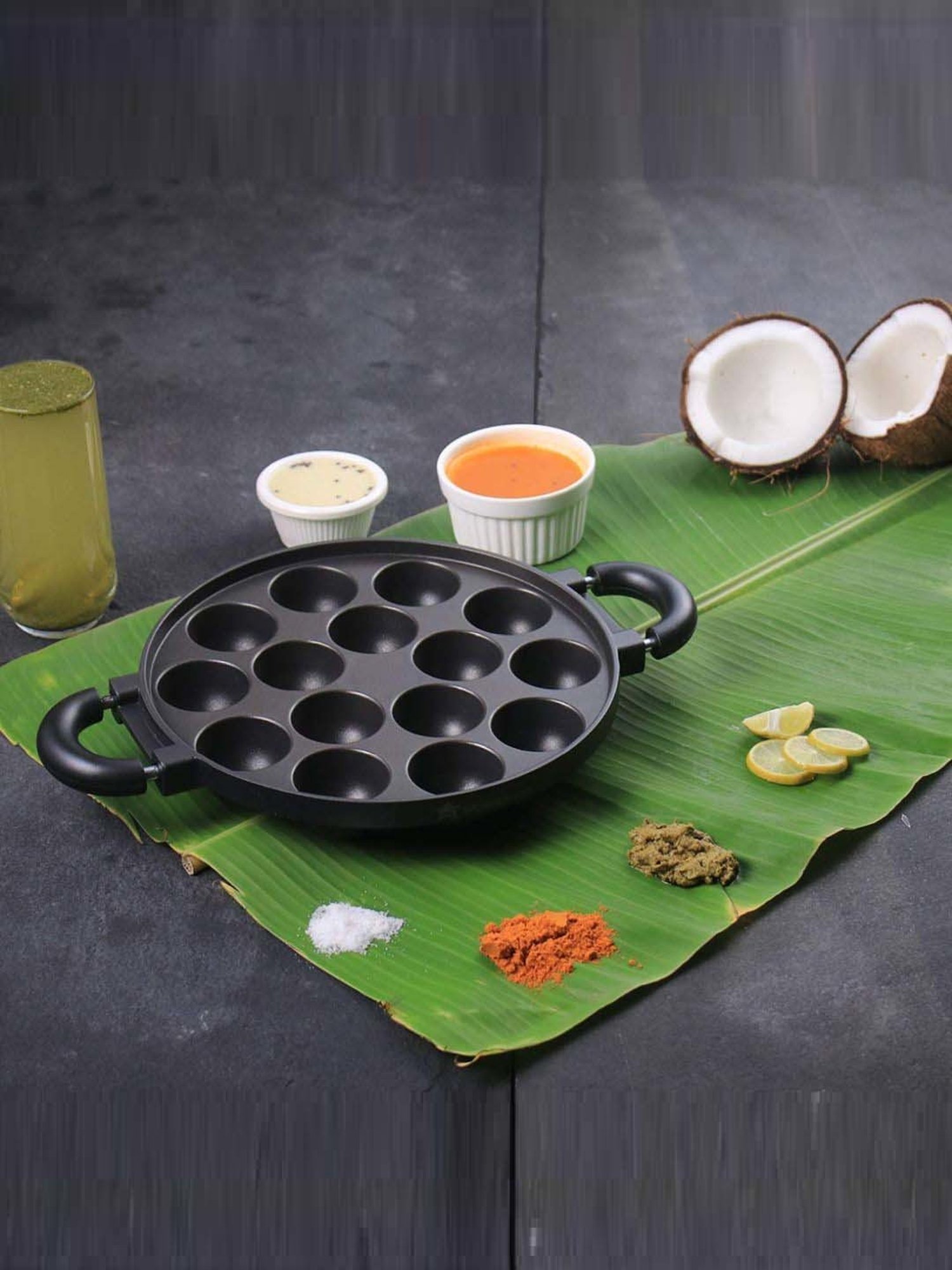 Wonderchef Non Stick 23 cm Paniyaram Pan